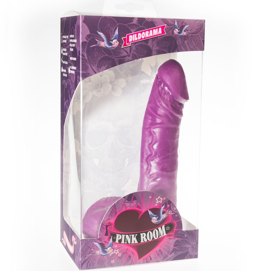 PINK ROOM - EBAN DILDO REALISTICO LILA 19 CM PINK ROOM