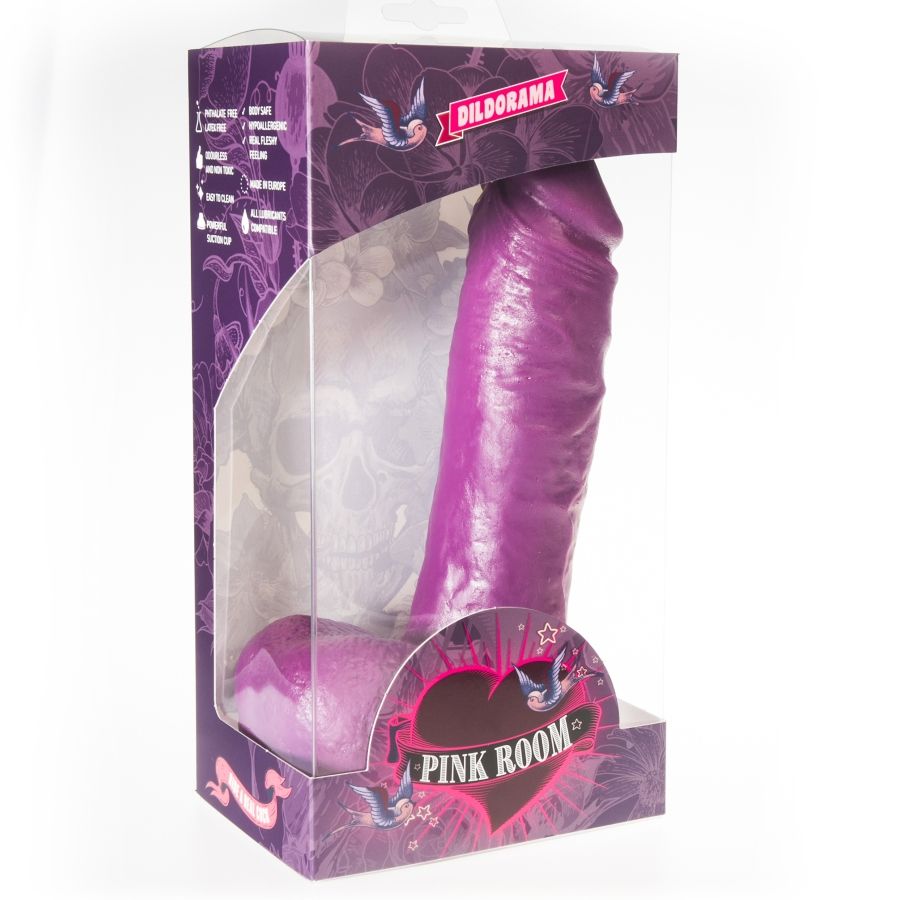 PINK ROOM - ANTON DILDO REALISTICO LILA 21.5 CM PINK ROOM