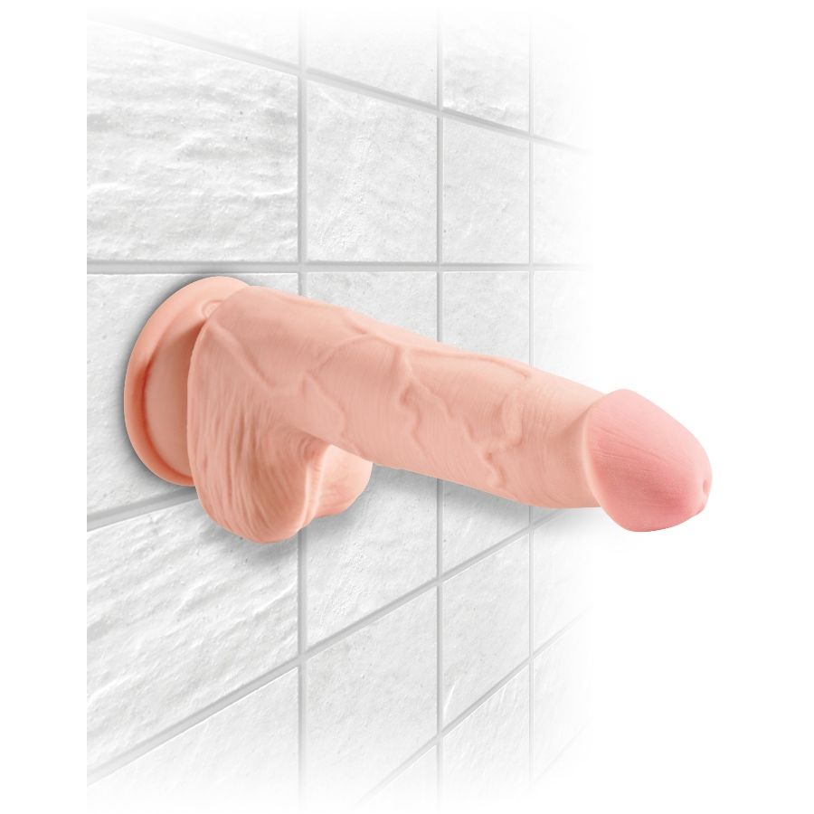 KING COCK - DILDO TRIPLE DENSIDAD 19 CM KING COCK PLUS