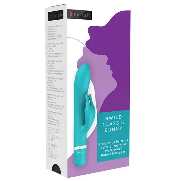 B SWISH - BWILD CLASSIC BUNNY RABBIT VIBRATOR JADE B SWISH