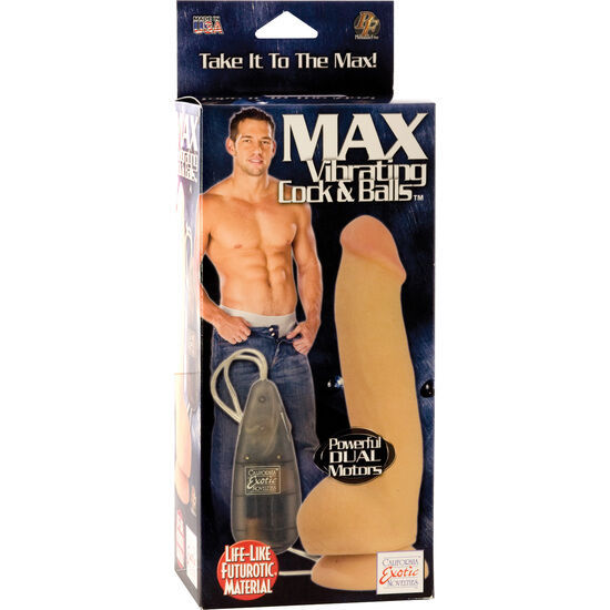 CALEXOTICS - MAX PENE REALISTICO CON DOBLE VIBRADOR CALEXOTICS