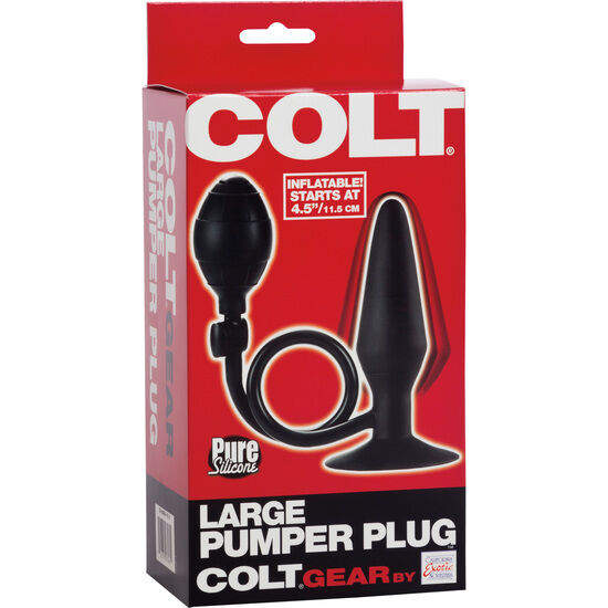 CALEXOTICS - COLT LARGE PUMPER PLUG NEGRO CALEXOTICS