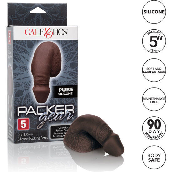 CALEXOTICS - PACKING PENIS PENE DE SILICONA 12.75CM NEGRO CALEXOTICS