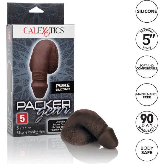 CALEXOTICS - PACKING PENIS PENE DE SILICONA 12.75CM NEGRO CALEXOTICS