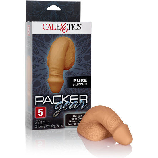 CALEXOTICS - PACKING PENIS PENE DE SILICONA 12.75CM CARAMELO CALEXOTICS