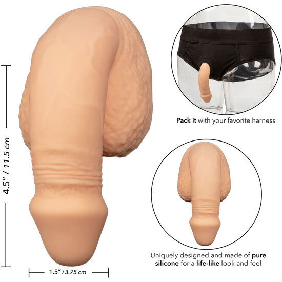 CALEXOTICS - PACKING PENIS PENE DE SILICONA 12.75CM NATURAL CALEXOTICS
