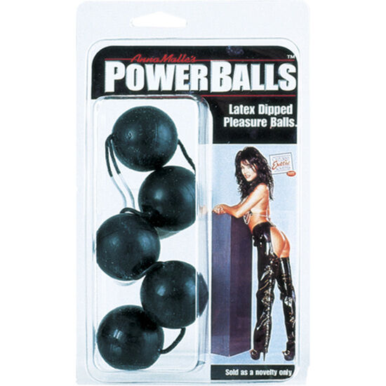 CALEXOTICS - POWER BOLAS ANAL /VAGINAL NEGRO CALEXOTICS