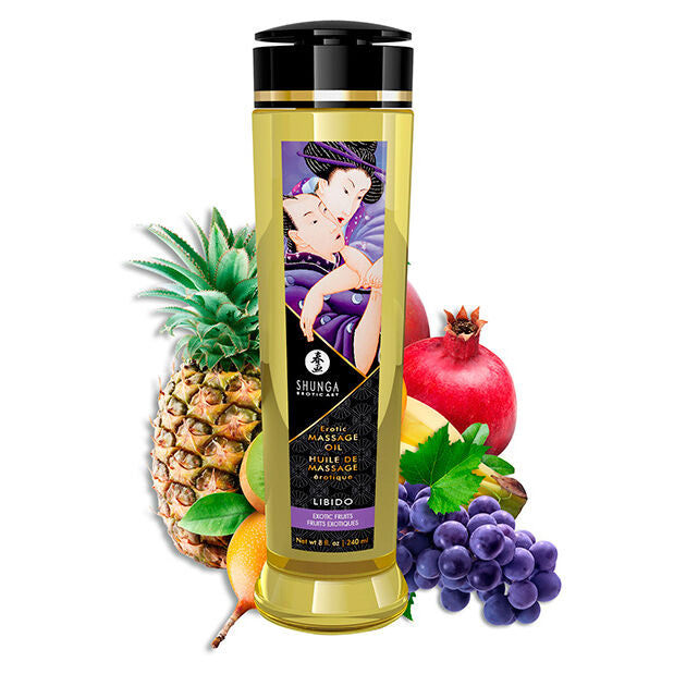 SHUNGA - ACEITE DE MASAJE EROTICO LIBIDO 240 ML SHUNGA OILS