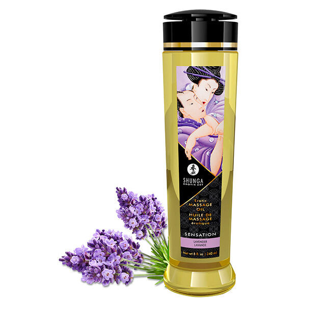 SHUNGA - ACEITE DE MASAJE EROTICO SENSACION 240 ML SHUNGA OILS