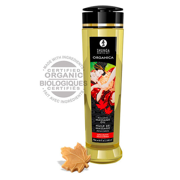 SHUNGA - ACEITE DE MASAJE ORGANICO DELICIA ARCE 240 ML SHUNGA OILS