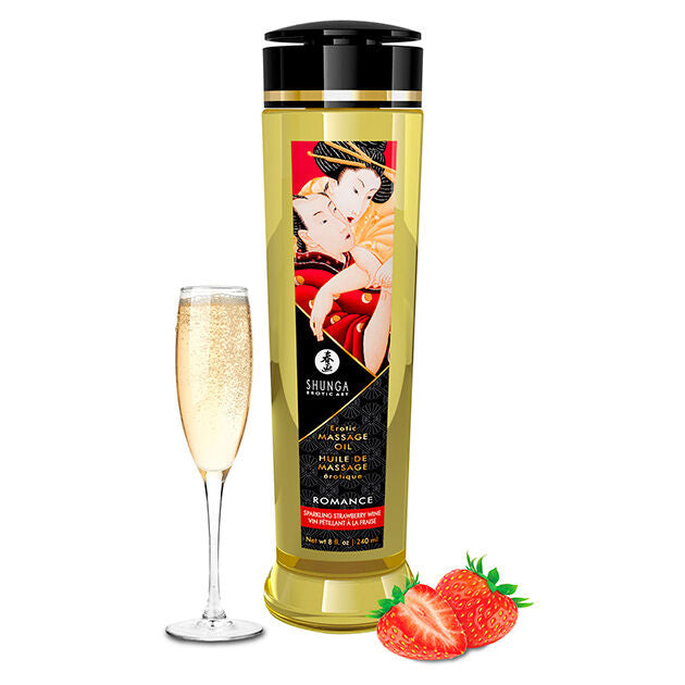 SHUNGA - ACEITE DE MASAJE EROTICO ROMANCE 240 ML SHUNGA OILS