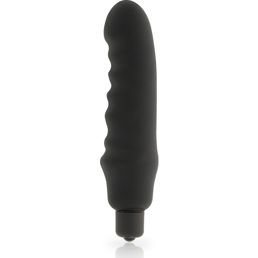 DOLCE VITA - GENIUS VIBRADOR SILICONA NEGRO DOLCE VITA