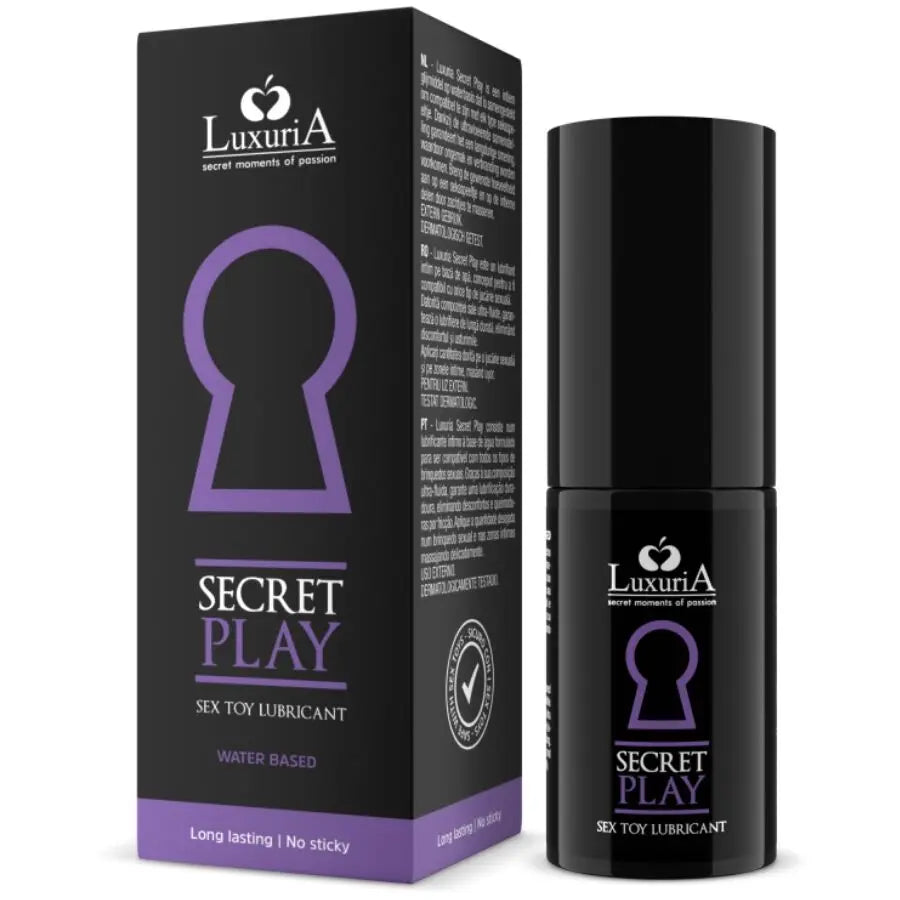 INTIMATELINE LUXURIA - LUBRICANTE PARA JUGUETES SECRET PLAY 30 ML INTIMATELINE LUXURIA