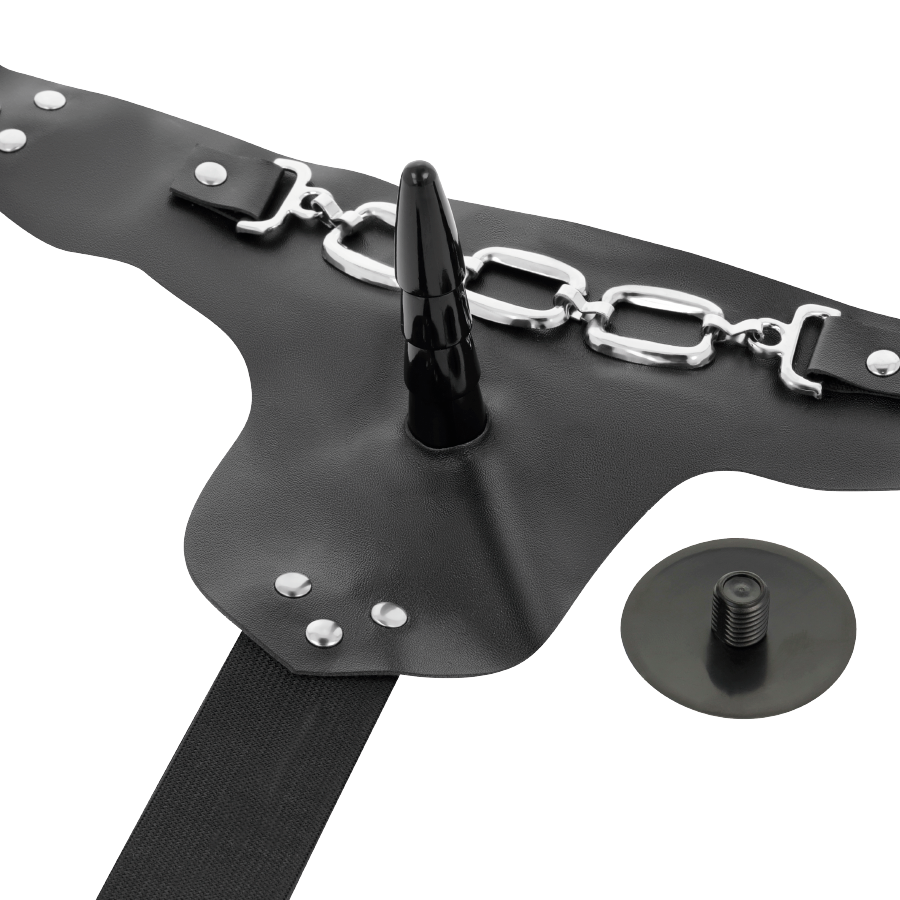 HARNESS ATTRACTION - ARNÉS GEORGE REALÍSTICO VIBRADOR 19 CM -O- 4 CM HARNESS ATTRACTION