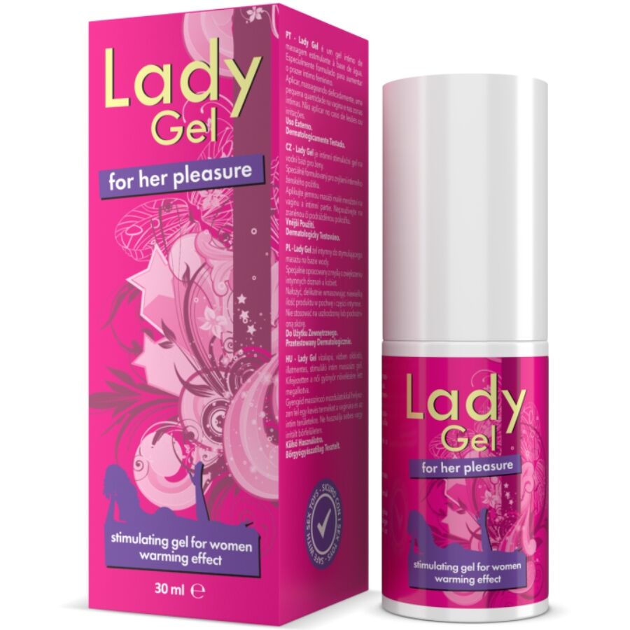 INTIMATELINE - LADY GEL FOR GER PLEASURE GEL ESTIMULANTE EFECTO CALOR ELLA 30 ML INTIMATELINE INTIMATELINE