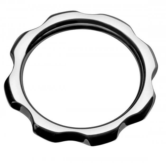 METAL HARD - ANILLO TORQUE METAL PARA PENE Y TESTICULOS 45MM METAL HARD