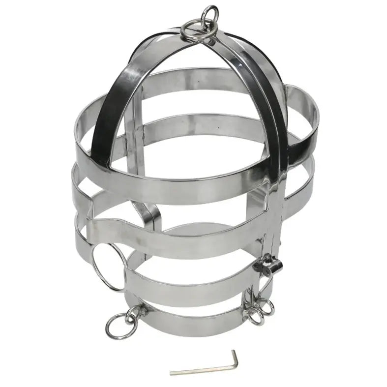 METAL HARD - MASCARA CON COLLAR ACERO METAL HARD