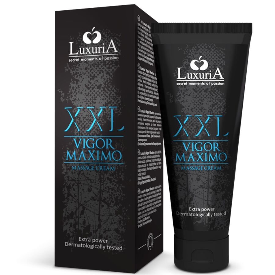 INTIMATELINE LUXURIA - XXL VIGOR MAXIMO CREMA MASAJE VOLUMINIZADORA 75 ML INTIMATELINE LUXURIA