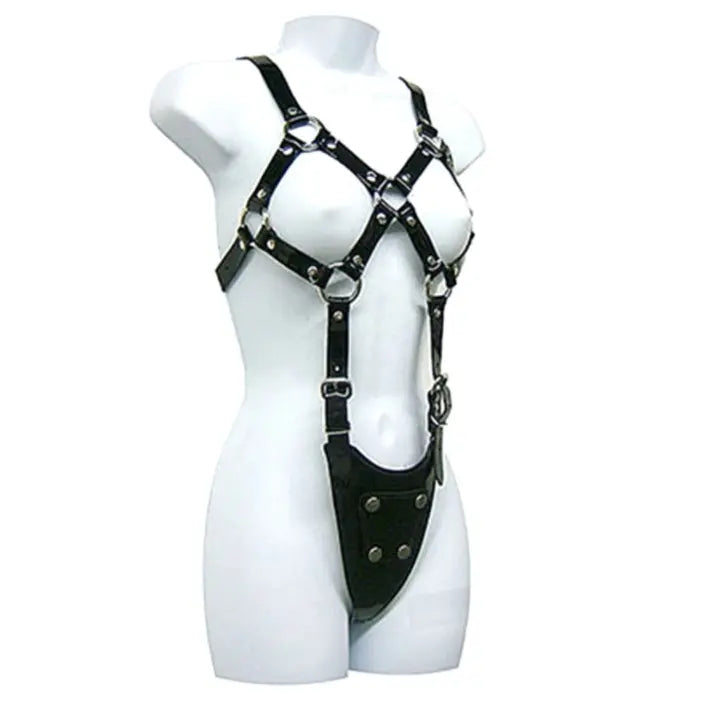LEATHER BODY - EXPOSED BODY WOMAN LEATHER BODY