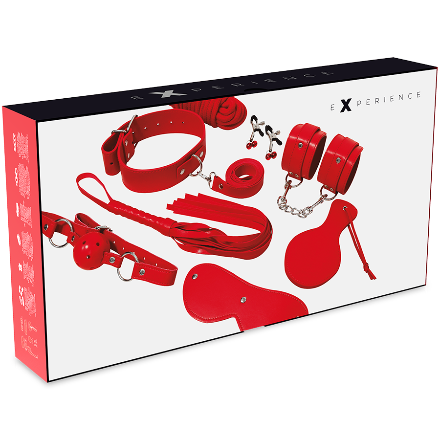 EXPERIENCE - BDSM FETISH KIT SERIE RED EXPERIENCE