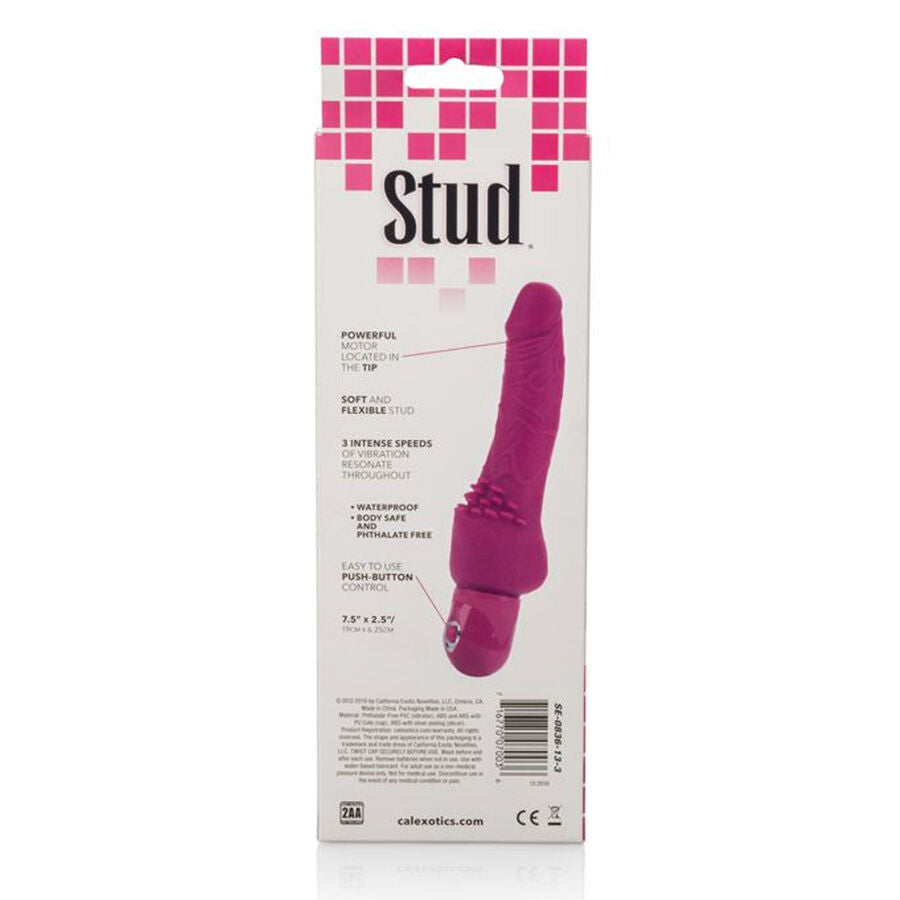 CALEXOTICS - POWER STUD CLITERRIFIC VIBRADOR ROSA CALEXOTICS