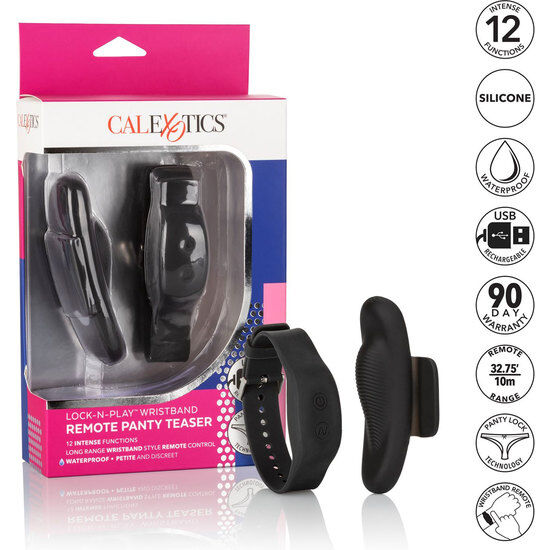 CALEXOTICS - PANTY TEASER BALA CON PULSERA DE CONTROL CALEXOTICS