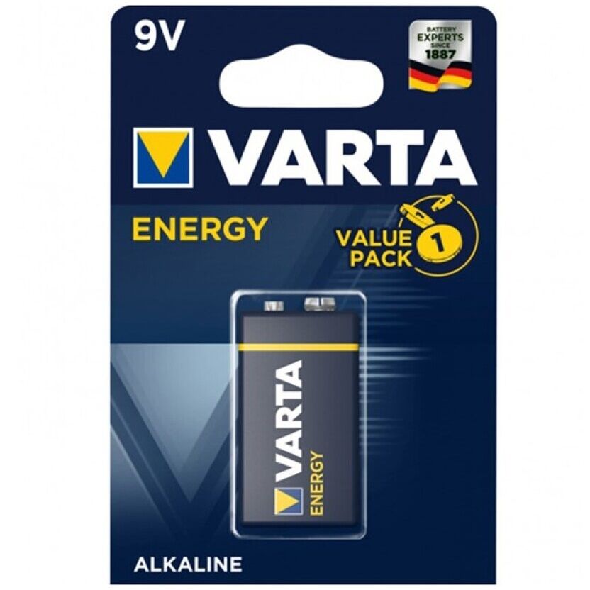 VARTA - ENERGY PILA ALCALINA 9V LR61 BLISTER*1 VARTA