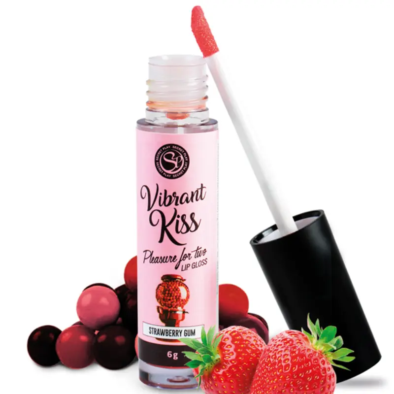 SECRETPLAY - LIP GLOSS VIBRANT KISS CHICLE DE FRESA SECRETPLAY COSMETIC