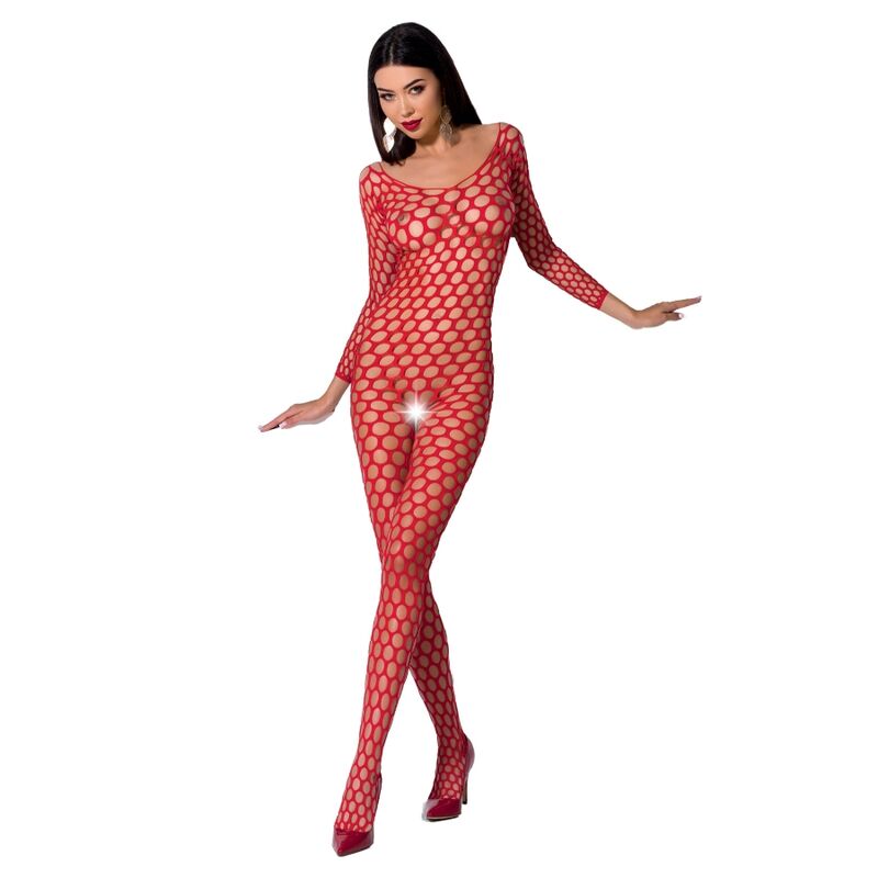 PASSION - WOMAN BS077 BODYSTOCKING TALLA ÚNICA NEGRO PASSION WOMAN