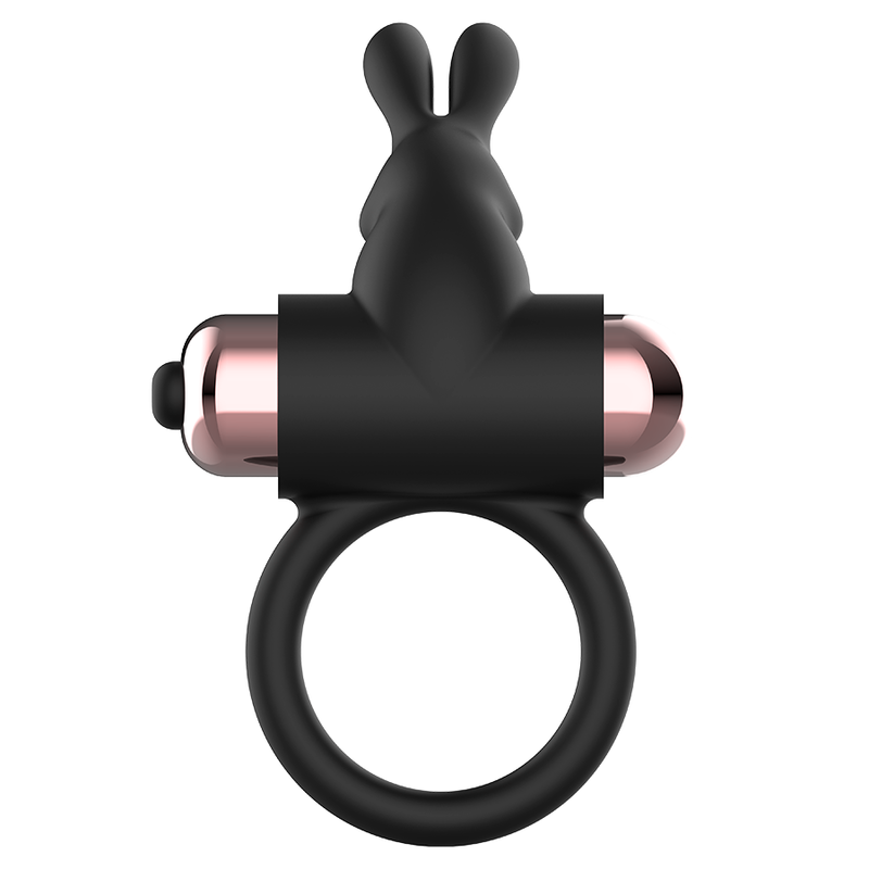COQUETTE CHIC DESIRE - COCK RING ANILLO VIBRADOR NEGRO / GOLD COQUETTE TOYS