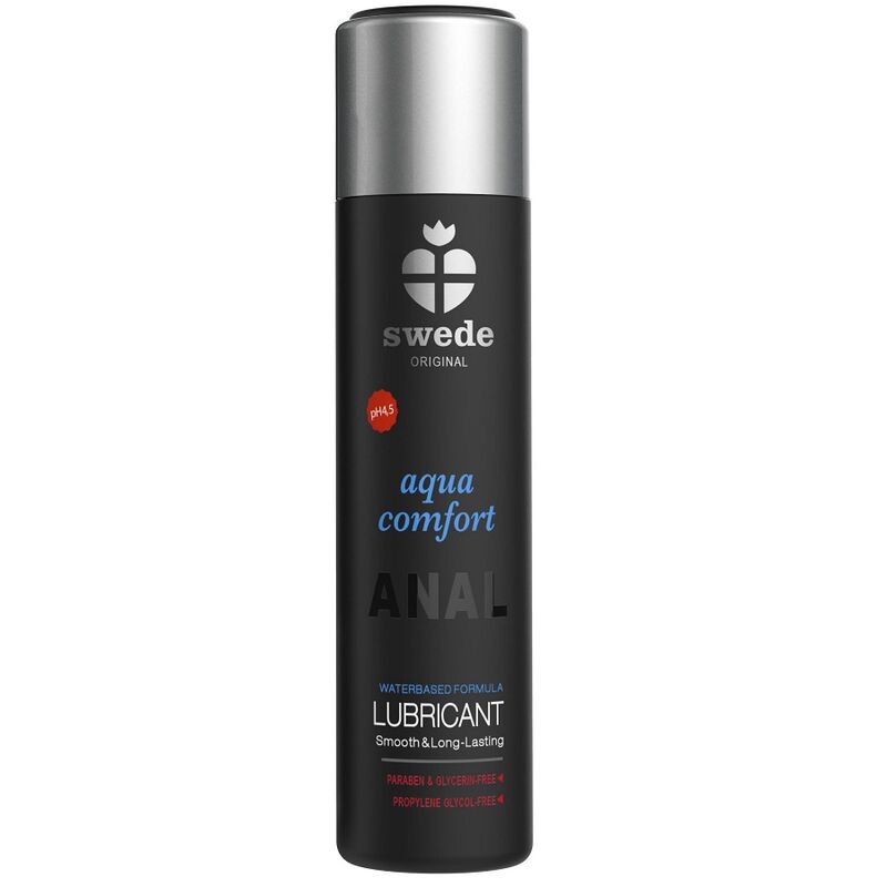 SWEDE - AQUA COMFORT LUBRICANTE ANAL BASE AGUA 60 ML SWEDE
