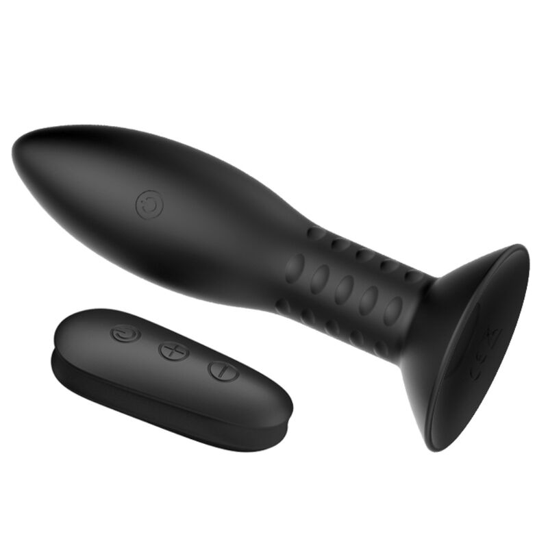 MR PLAY - PLUG CON BOLAS ROTADORAS NEGRO CONTROL REMOTO MR PLAY