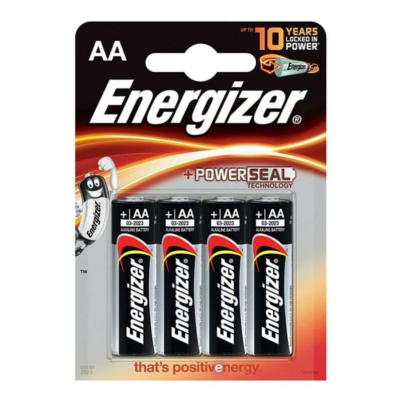 ENERGIZER - ALKALINE POWER PILA ALCALINA AA LR6 BLISTER*4 ENERGIZER