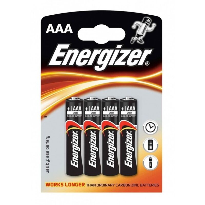 ENERGIZER - ALKALINE POWER PILA ALCALINA AAA LR03 BLISTER*4 ENERGIZER
