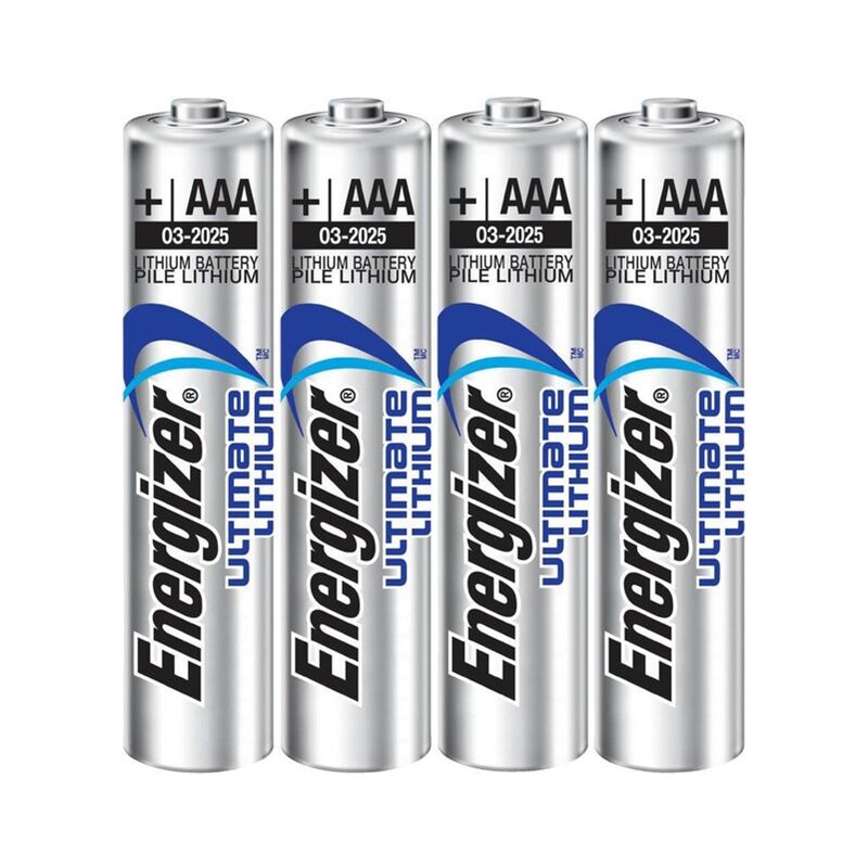 ENERGIZER - ULTIMATE LITHIUM PILA LITIO AAA L92 LR03 1,5V BLISTER*4 ENERGIZER