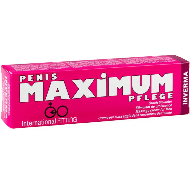 INVERMA - PENIS MAXIMUM PFLEGE CREMA MASTURBACIÓN PENE INVERMA