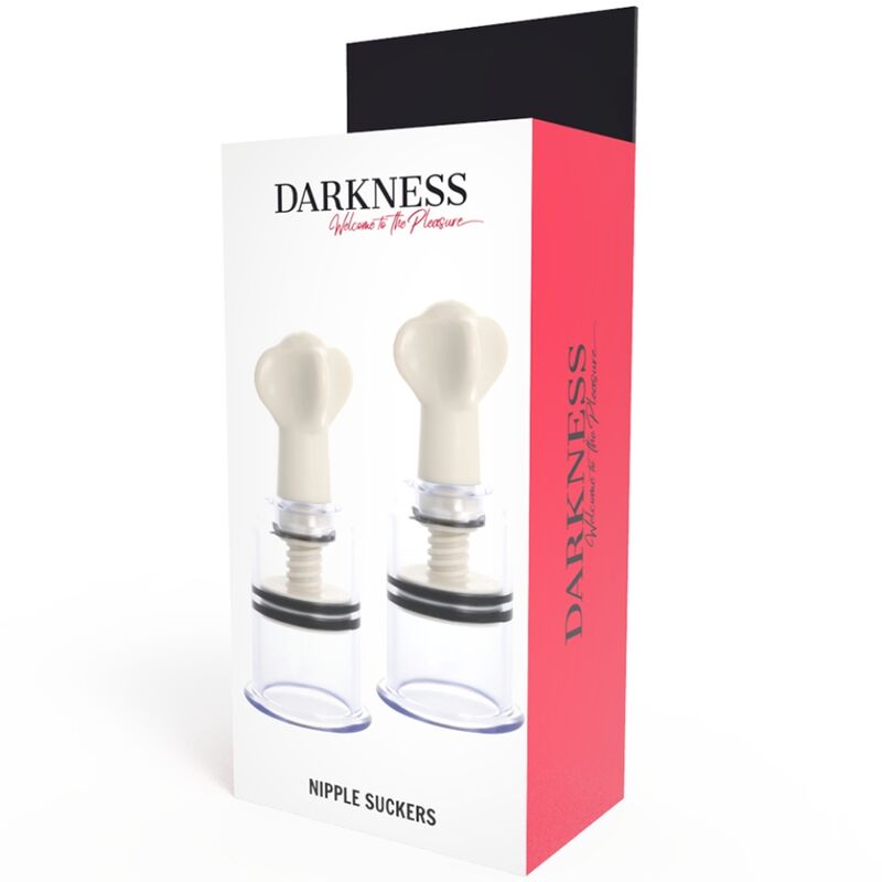 DARKNESS - SUCCIONADOR PEZONES TRANSPARENTE 5CM DIAMETRO DARKNESS SENSATIONS