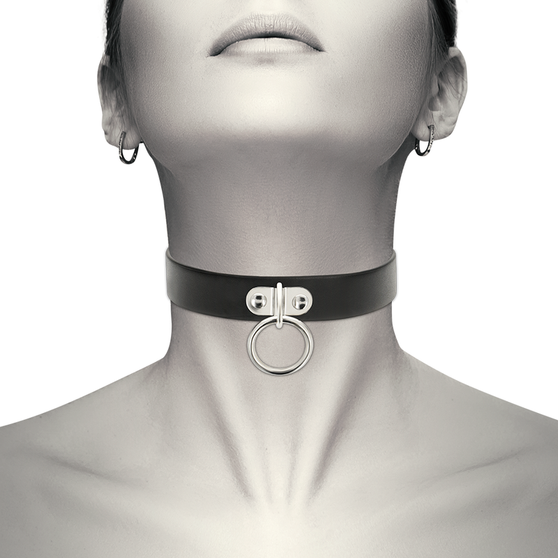 COQUETTE CHIC DESIRE - COLLAR CUERO VEGANO ACCESORIO WOMAN FETISH COQUETTE ACCESSORIES