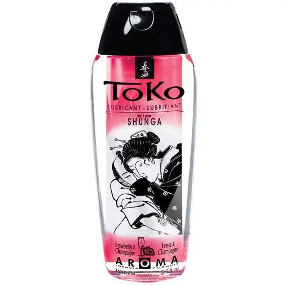 SHUNGA - TOKO AROMA LUBRICANTE FRESAS Y CHAMPAGNE SHUNGA LUBRICANTS