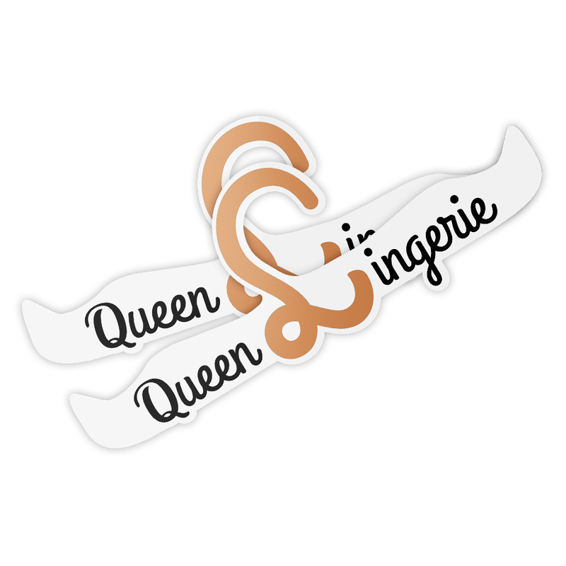 QUEEN LINGERIE - PERCHA PARA LENCERIA 27.5 CM 1 UNIDAD QUEEN LINGERIE