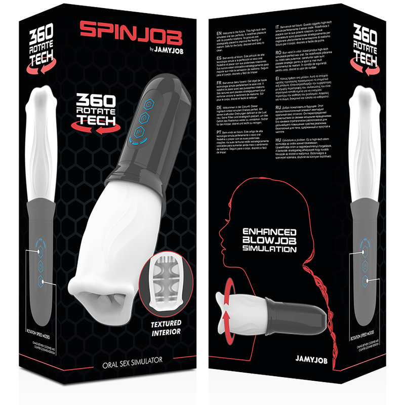 JAMYJOB - SPINJOB MASTURBADOR CON ROTACION JAMYJOB