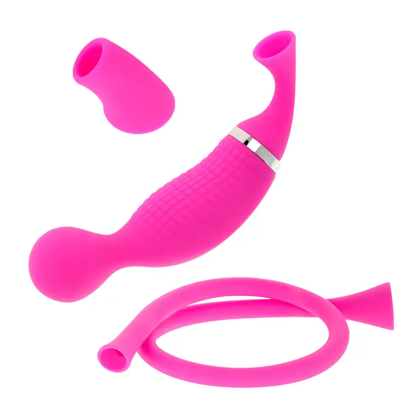 MORESSA - KIRK DUO SUCCIONADOR + MASAJEADOR MULTI PRESTACIONES PREMIUM SILICONE RECARGABLE MORESSA