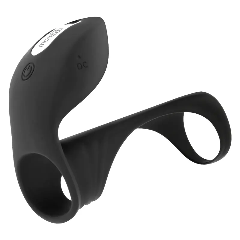 MORESSA - BRANDON POTENTE ANILLO VIBRADOR CON FUNDA DE ENGROSAMIENTO MASCULINO MORESSA