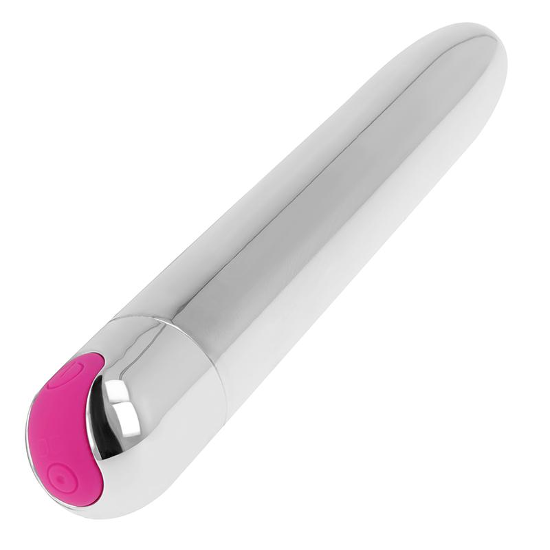 OHMAMA - VIBRADOR SILVER RECARGABLE 10 MODOS 18.5 CM OHMAMA VIBRATORS