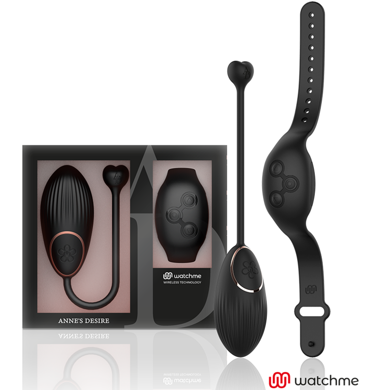 ANNE'S DESIRE - HUEVO CONTROL REMOTO TECNOLOGÍA WATCHME NEGRO ANNE´S DESIRE