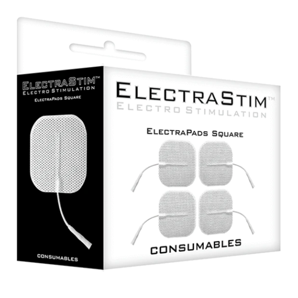 ELECTRASTIM - 4 ELECTRAPADAS CON CONECTOR ELECTRASTIM