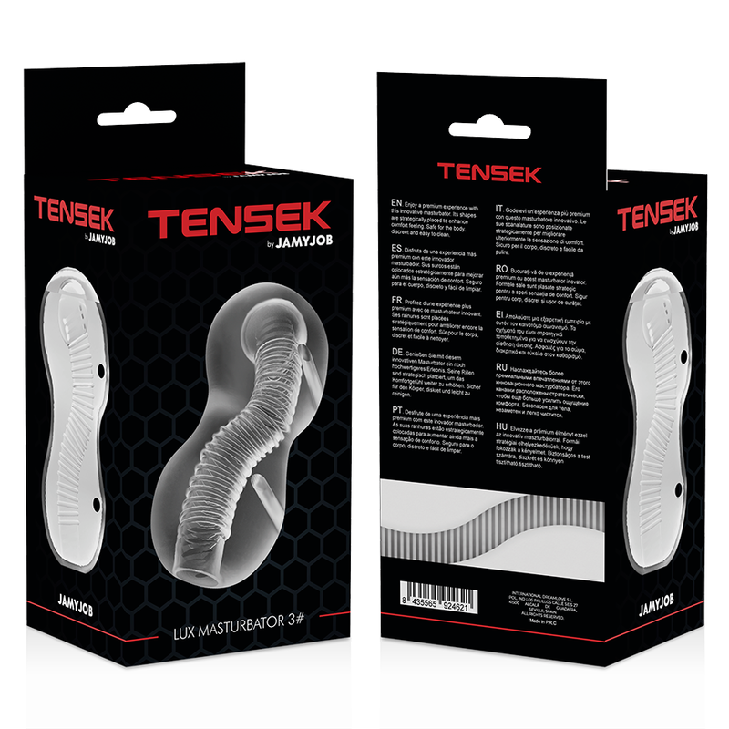 JAMYJOB - EXTREME MASTURBADOR TENSEK 3 TRANSPARENTE JAMYJOB