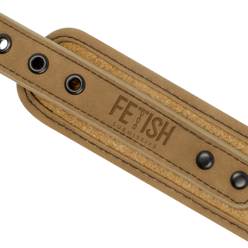 FETISH SUBMISSIVE ORIGEN - COLLAR CON CADENA CON FORRO DE NEOPRENO FETISH SUBMISSIVE ORIGIN