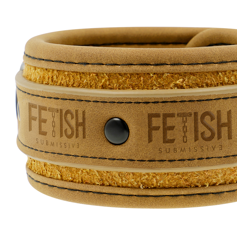 FETISH SUBMISSIVE ORIGEN - ESPOSAS TOBILLOS CUERO VEGANO CON FORRO DE NEOPRENO FETISH SUBMISSIVE ORIGIN