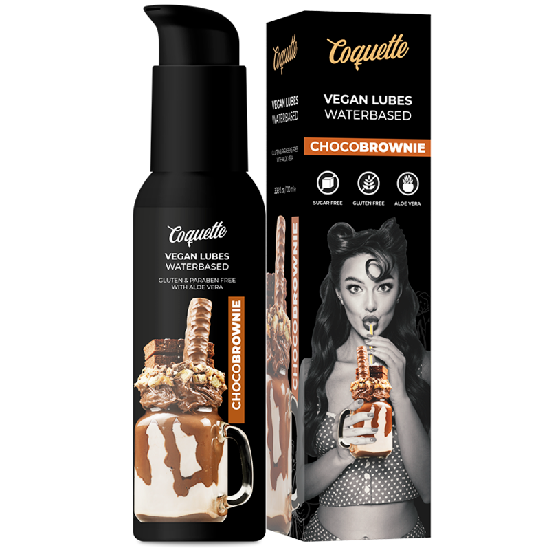 COQUETTE CHIC DESIRE - PREMIUM EXPERIENCE LUBRICANTE VEGANO CHOCOBROWNIE 100ML COQUETTE COSMETICS
